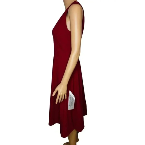 Dress The Population Catalina Dress in Garnet size S NWT Fit and Flare - Picture 5 of 12